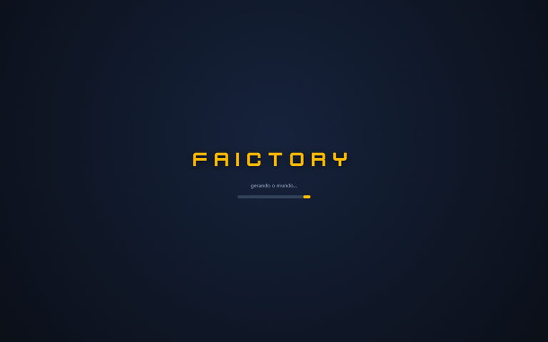Captura de tela do Faictory